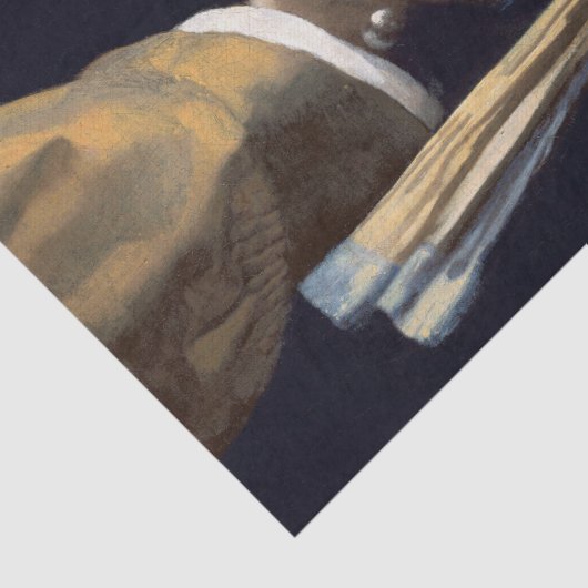 Vermeer Meisje Met Parel Oorbel Tissuepapier (Detail)