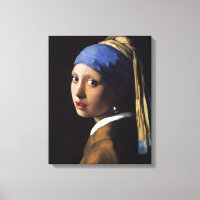 Vermeer Meisje Parel Oorbel Masterpiece Schilderen