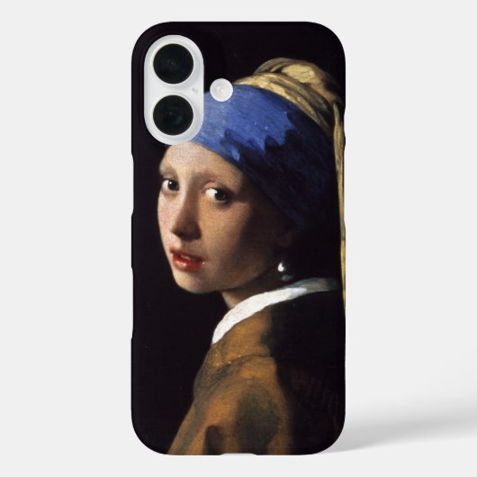 Vermeer Meisje Parel Oorbel Masterpiece Schilderen Case-Mate iPhone Case (Achterkant)