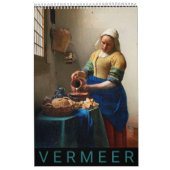 Vermeer Paintings Calendar Kalender (Hoes)