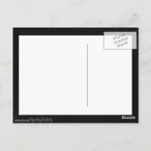 Vermeer Parel Oorbel Klaver St Patrick's Day Briefkaart (Achterkant)