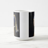 Vermeer schilderen - Meisje met een parel Koffiemok (Center)