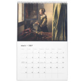 Vermeer Schilderijen Kalender (Mar 2027)