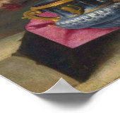 Vermeer - Sint Praxedis 1655 Poster (Hoek)
