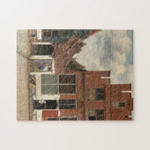 Vermeer, The Little Street - Fine Art Legpuzzel (Horizontaal)