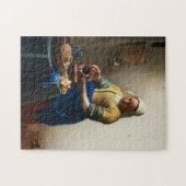 Vermeer The Milkmaid Puzzle Legpuzzel (Horizontaal)