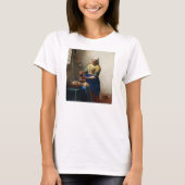 Vermeer The Milkmaid T-shirt (Voorkant)