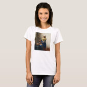 Vermeer The Milkmaid T-shirt (Voorkant volledig)