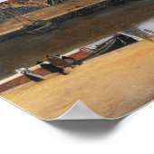 Vermeer - Uitzicht van delft 1663 Poster (Hoek)