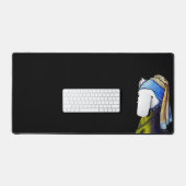 Vermeer Westie Meisje Desk Mat (Keyboard & Muis)