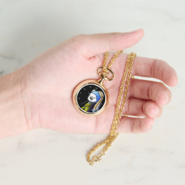 Vermeer Westie Meisje Horloge