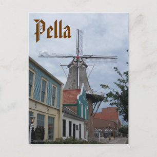Vermeer Windmill, Historisch dorp, Pella, Iowa Briefkaart
