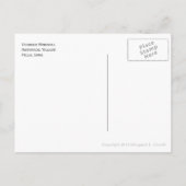 Vermeer Windmill, Historisch dorp, Pella, Iowa Briefkaart (Achterkant)