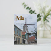 Vermeer Windmill, Pella Historical Village, Iowa Briefkaart (Staand voorkant)