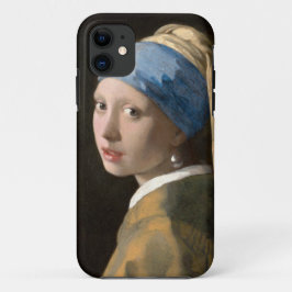 Vermeer's Meisje met een parelaar Case-Mate iPhone Case