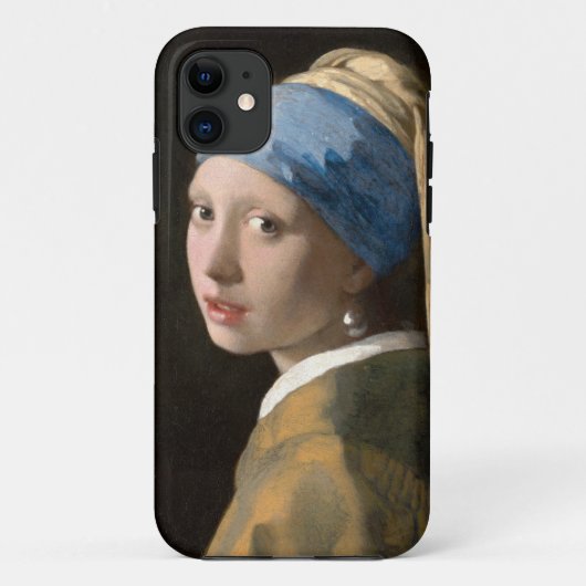 Vermeer's Meisje met een parelaar Case-Mate iPhone Case (Achterkant)