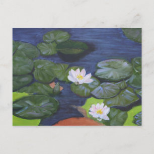 Vermeer's WaterLilies Briefkaart