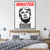 Vermeld Donald Trump Canvas Afdruk (Insitu (Slaapkamer))