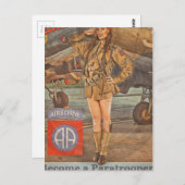 Vermeld in de 82e luchthaven briefkaart (Voorkant / Achterkant)