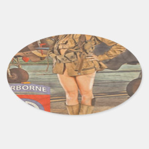 Vermeld in de 82e luchthaven ovale sticker