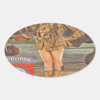 Vermeld in de 82e luchthaven ovale sticker