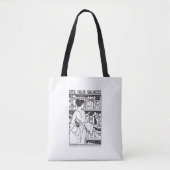 Vermeld je bronnen Canvas tas (Voorkant)