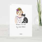 Vermelding omlaag | Aanmoediging en ondersteuning Kaart (Achterkant)