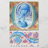 VERMELDING VAN ANTIEK WINDMINIATUURMONOGRAM BRIEFPAPIER (Voorkant)