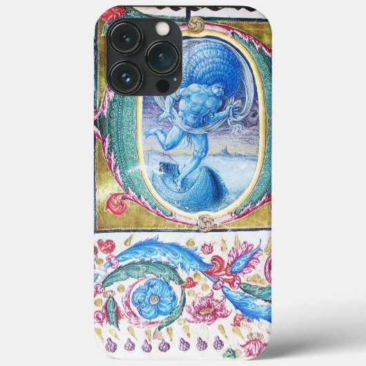 VERMELDING VAN ANTIEK WINDMINIATUURMONOGRAM Case-Mate iPhone CASE (Achterkant)