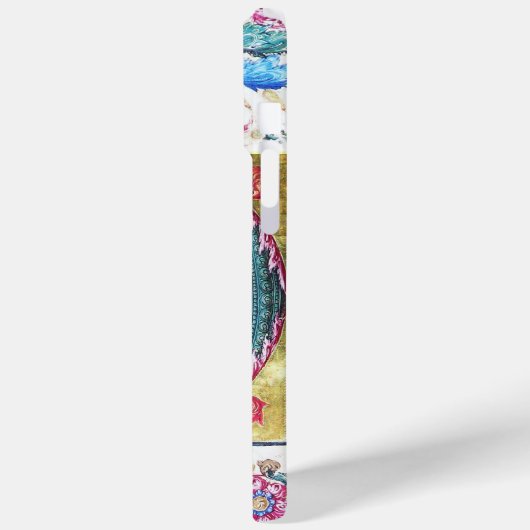 VERMELDING VAN ANTIEK WINDMINIATUURMONOGRAM Case-Mate iPhone CASE (Achterkant / Links)