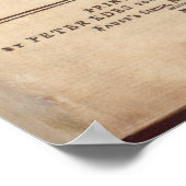 Vermelding van de rechten van de vrouw poster (Hoek)