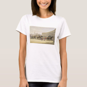 Vermelding van de Toreros in Processie, 1865 (kleu T-shirt