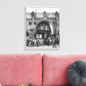 Vermelding van Hercule Francois uit Frankrijk Canvas Afdruk (Insitu (Woonkamer))