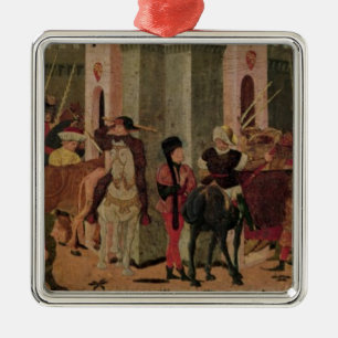 Vermelding van Titus Flavius Vespasian Metalen Ornament