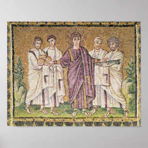 Vermenigvuldiging van de Brood en de Vissen Poster