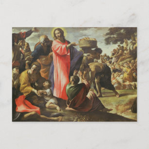 Vermenigvuldiging van de groeven en de visserij briefkaart