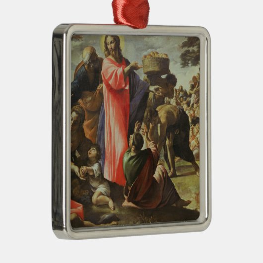 Vermenigvuldiging van de groeven en de visserij metalen ornament (Rechts)