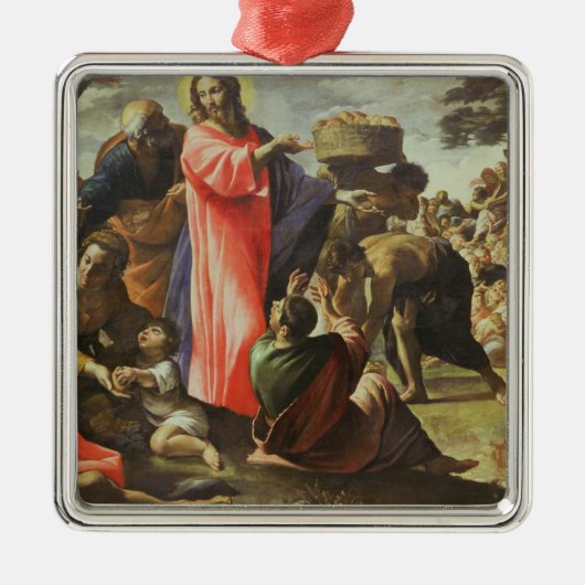 Vermenigvuldiging van de groeven en de visserij metalen ornament (Voorkant)