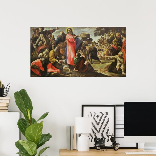 Vermenigvuldiging van de groeven en de visserij poster (Thuiskantoor)