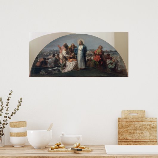 Vermenigvuldiging van de groeven en de visserij poster (Keuken)