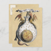 Vermenigvuldigingsfactor in Alchemy Briefkaart (Voorkant / Achterkant)