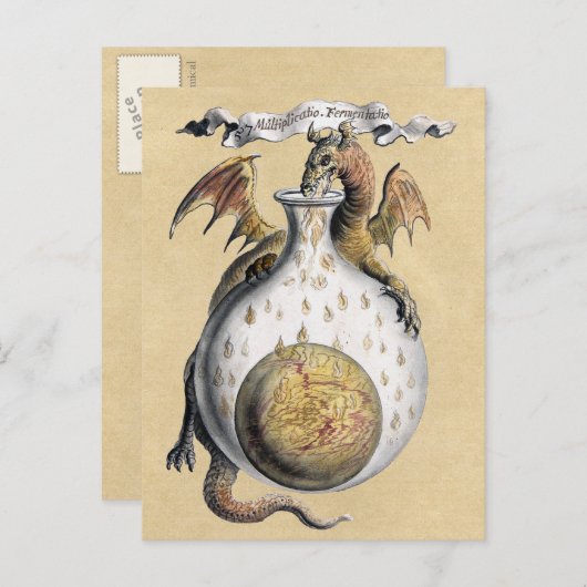 Vermenigvuldigingsfactor in Alchemy Briefkaart (Voorkant / Achterkant)