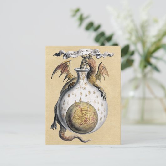 Vermenigvuldigingsfactor in Alchemy Briefkaart (Staand voorkant)
