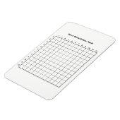 Vermenigvuldigingstabel Magneet (Linkerzijde)