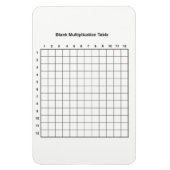 Vermenigvuldigingstabel Magneet (Verticaal)
