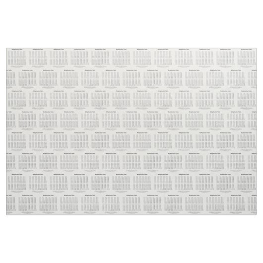 Vermenigvuldigingstabel Stof (Yard (91,4 cm))