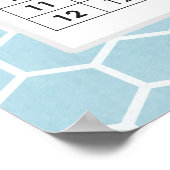 Vermenigvuldigingstabellen Poster (Hoek)