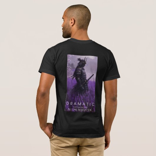 Vermijd afleiding van printproducten t-shirt (Achterkant volledig)