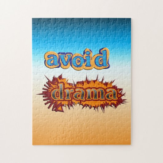 Vermijd Drama Legpuzzel (Verticaal)