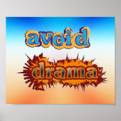 Vermijd Drama Poster (Voorkant)